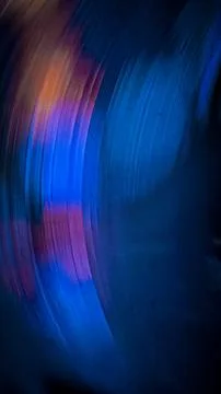 Grainy Orange Blue Light Vortex 写真素材