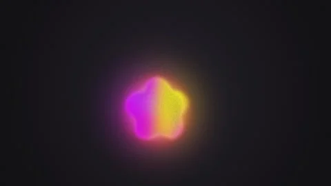Grainy Retro Loop Animation of Abstract Blurred Orange, Pink, Red and Yello.. Vídeo Stock 314718082
