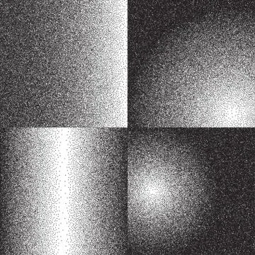 Grainy sand textures, patterns with black Halftone dot 스톡 일러스트