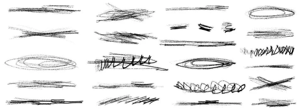 Grainy scribble with paint spray and messy highlight for poster or card. Brush 스톡 일러스트