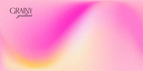 Grainy soft wave pink gradient. y2k blur simple and clean vector background Stock Illustration