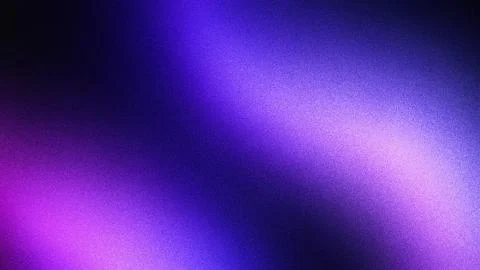 Grainy texture and glowing purple and blue light Illustrazione stock