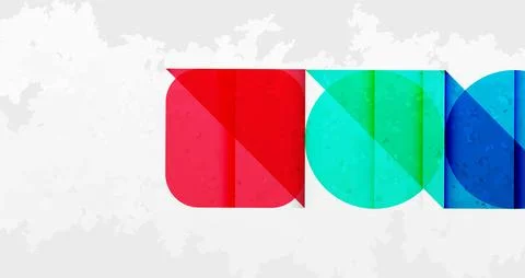 Grainy texture geometric abstract background. Vector Illustration For Wallpaper Stock Illustration