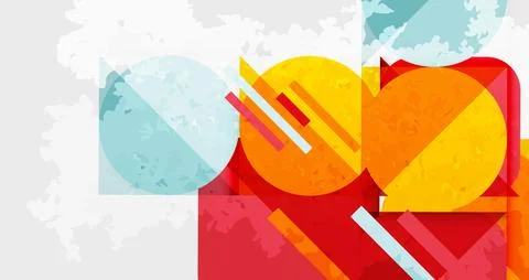 Grainy texture geometric abstract background. Vector Illustration For Wallpaper Stock Illustration
