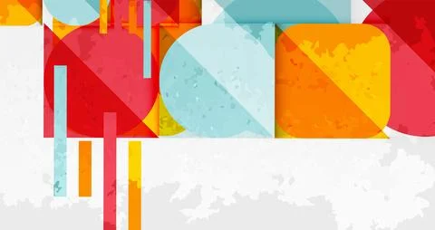 Grainy texture geometric abstract background. Vector Illustration For Wallpaper Stock Illustration