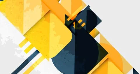 Grainy texture geometric abstract background. Vector Illustration For Wallpaper Stock Illustration