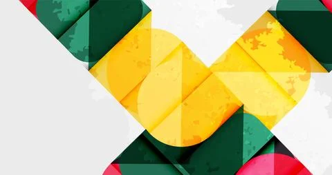Grainy texture geometric abstract background. Vector Illustration For Wallpaper イラスト素材