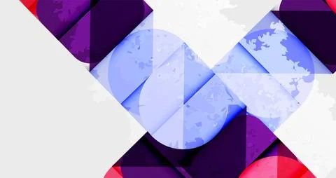 Grainy texture geometric abstract background. Vector Illustration For Wallpaper Stock Illustration