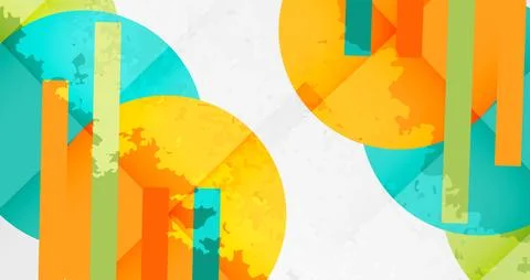 Grainy texture geometric abstract background. Vector Illustration For Wallpaper Stock Illustration