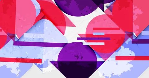 Grainy texture geometric abstract background. Vector Illustration For Wallpaper Stock Illustration
