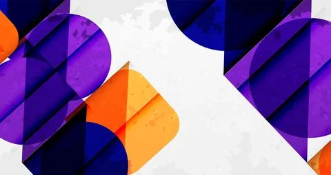 Grainy texture geometric abstract background. Vector Illustration For Wallpaper Illustrazione stock