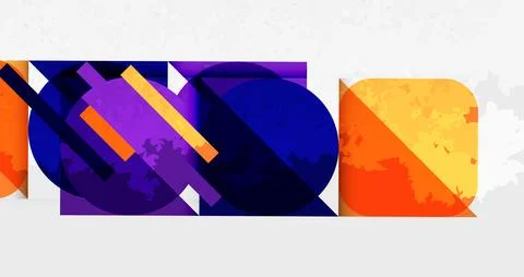 Grainy texture geometric abstract background. Vector Illustration For Wallpaper Stock Illustration