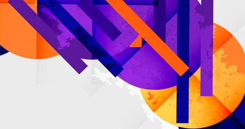 Grainy texture geometric abstract background. Vector Illustration For Wallpaper Illustrazione stock