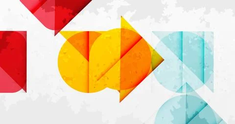Grainy texture geometric abstract background. Vector Illustration For Wallpaper Stock Illustration