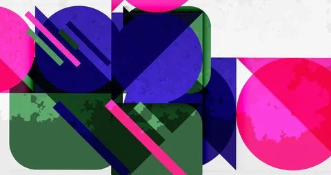 Grainy texture geometric abstract background. Vector Illustration For Wallpaper Stock Illustration