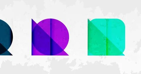 Grainy texture geometric abstract background. Vector Illustration For Wallpaper Stock Illustration
