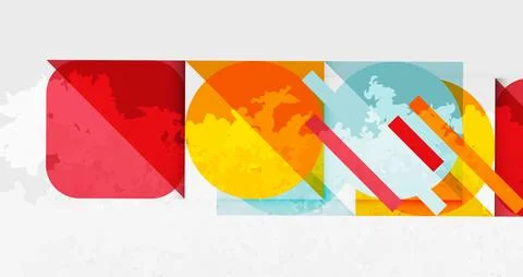 Grainy texture geometric abstract background. Vector Illustration For Wallpaper Stock Illustration