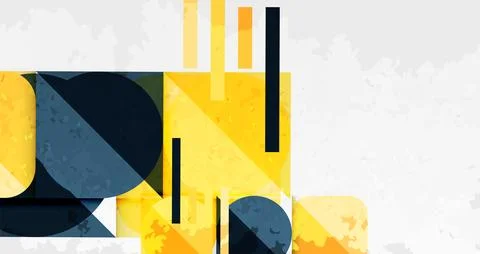 Grainy texture geometric abstract background. Vector Illustration For Wallpaper Stock Illustration