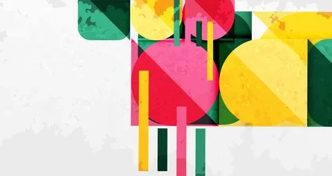 Grainy texture geometric abstract background. Vector Illustration For Wallpaper Stock Illustration
