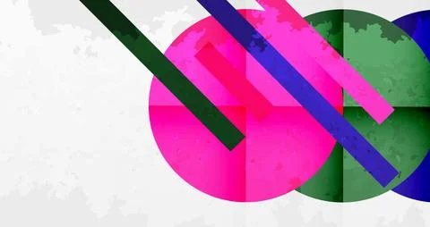 Grainy texture geometric abstract background. Vector Illustration For Wallpaper Illustrazione stock