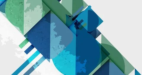 Grainy texture geometric abstract background. Vector Illustration For Wallpaper Stock Illustration