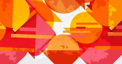 Grainy texture geometric abstract background. Vector Illustration For Wallpaper Stock Illustration