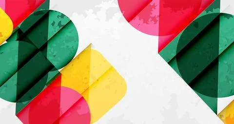 Grainy texture geometric abstract background. Vector Illustration For Wallpaper Stock Illustration