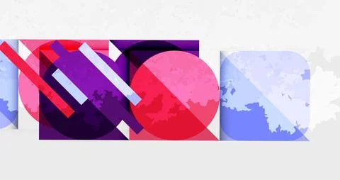Grainy texture geometric abstract background. Vector Illustration For Wallpaper Stock Illustration