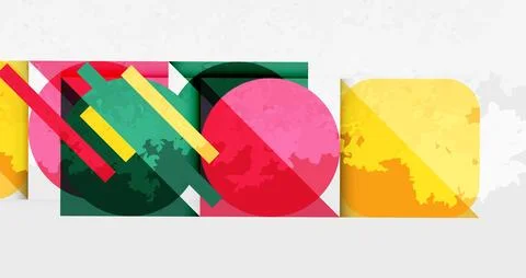 Grainy texture geometric abstract background. Vector Illustration For Wallpaper Illustrazione stock