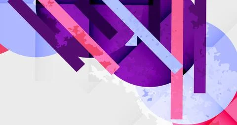 Grainy texture geometric abstract background. Vector Illustration For Wallpaper Stock Illustration