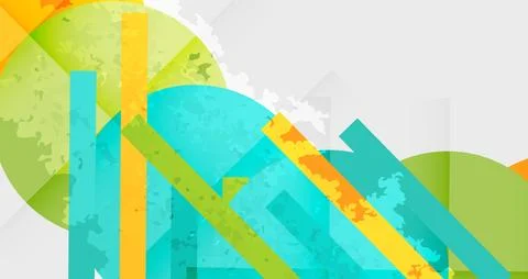 Grainy texture geometric abstract background. Vector Illustration For Wallpaper Stock Illustration