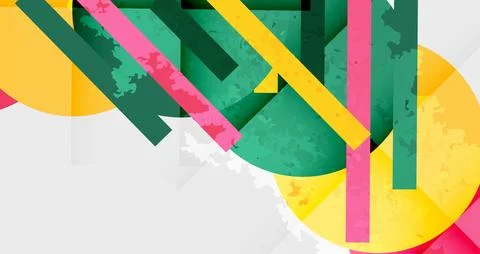 Grainy texture geometric abstract background. Vector Illustration For Wallpaper Stock Illustration