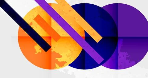 Grainy texture geometric abstract background. Vector Illustration For Wallpaper Stock Illustration