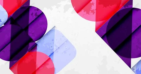 Grainy texture geometric abstract background. Vector Illustration For Wallpaper Stock Illustration