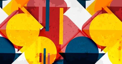 Grainy texture geometric abstract background. Vector Illustration For Wallpaper Stock Illustration
