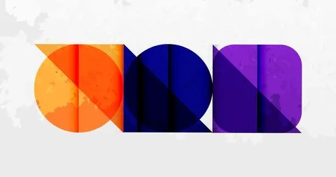 Grainy texture geometric abstract background. Vector Illustration For Wallpaper Stock Illustration