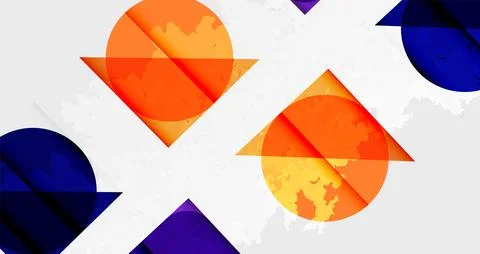 Grainy texture geometric abstract background. Vector Illustration For Wallpaper Stock Illustration