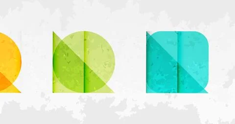 Grainy texture geometric abstract background. Vector Illustration For Wallpaper Stock Illustration