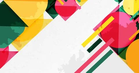 Grainy texture geometric abstract background. Vector Illustration For Wallpaper Stock Illustration