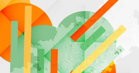 Grainy texture geometric abstract background. Vector Illustration For Wallpaper Stock Illustration