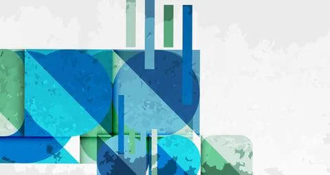 Grainy texture geometric abstract background. Vector Illustration For Wallpaper Stock Illustration