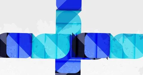 Grainy texture geometric abstract background. Vector Illustration For Wallpaper Stock Illustration
