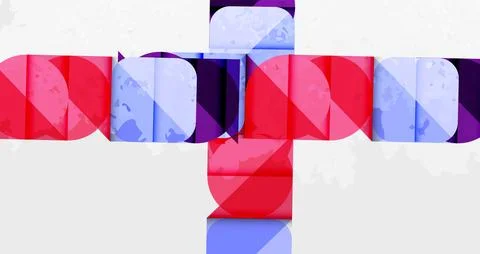 Grainy texture geometric abstract background. Vector Illustration For Wallpaper 스톡 일러스트