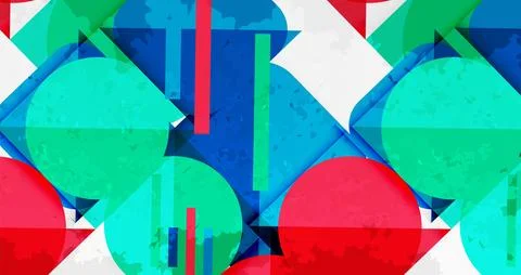 Grainy texture geometric abstract background. Vector Illustration For Wallpaper イラスト素材