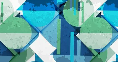 Grainy texture geometric abstract background. Vector Illustration For Wallpaper Stock Illustration