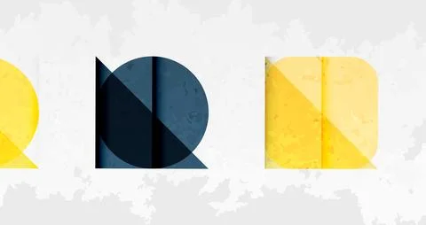 Grainy texture geometric abstract background. Vector Illustration For Wallpaper Stock Illustration