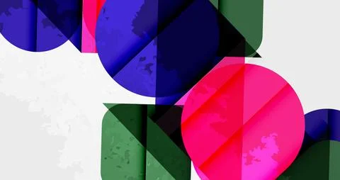 Grainy texture geometric abstract background. Vector Illustration For Wallpaper Stock Illustration