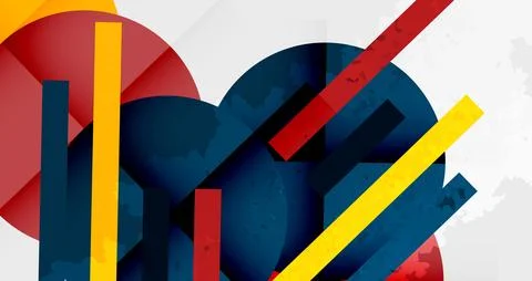 Grainy texture geometric abstract background. Vector Illustration For Wallpaper Stock Illustration