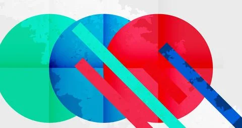 Grainy texture geometric abstract background. Vector Illustration For Wallpaper Stock Illustration