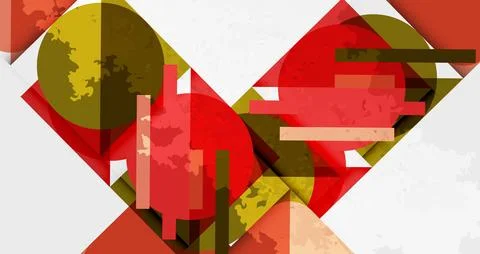 Grainy texture geometric abstract background. Vector Illustration For Wallpaper Stock Illustration